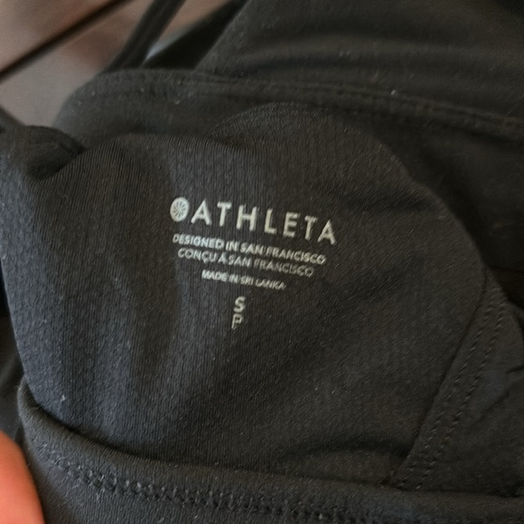 Athleta Exhale Strappy Black Sports Bra Size Small - Picture 5 of 5